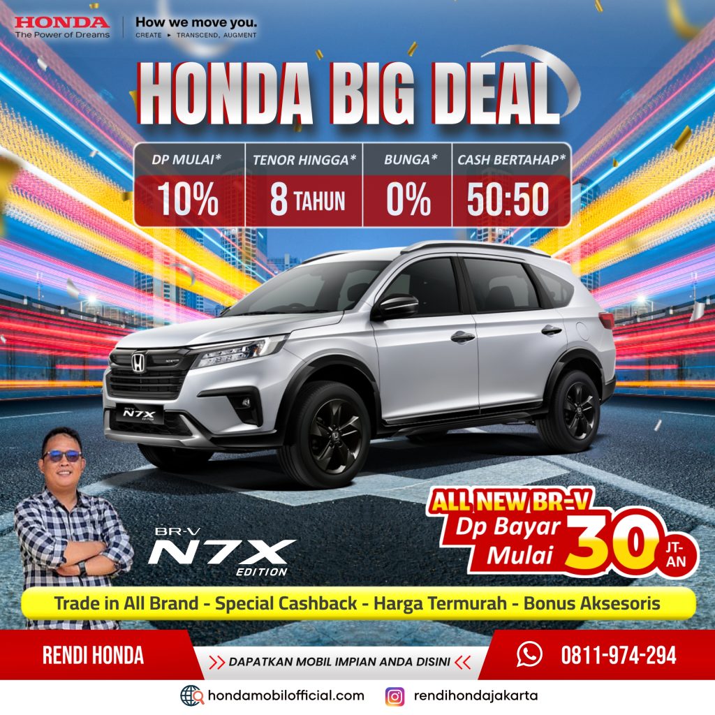 Promo Honda BR-V Special Deal 2025