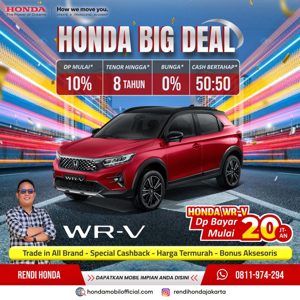 Promo Honda WR-V Special Deal 2025