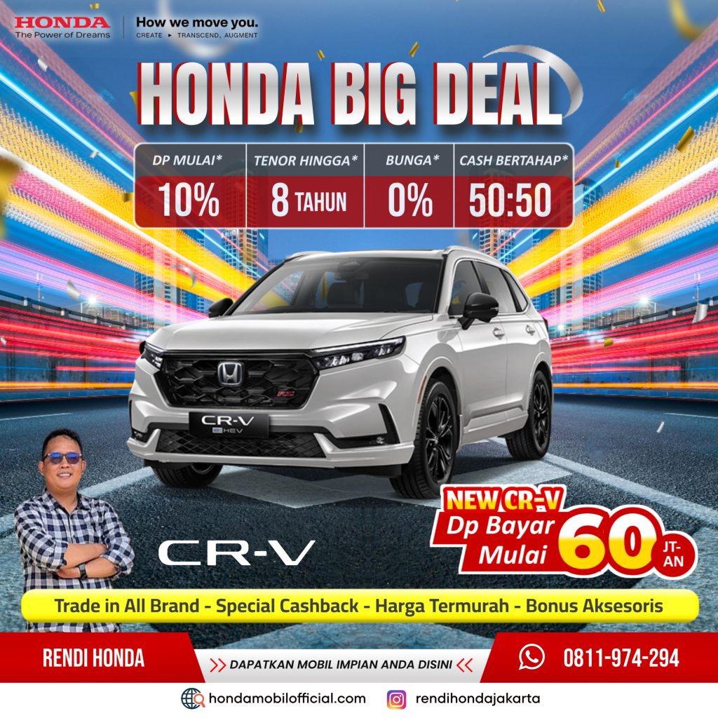 Promo Honda CR-V Special Deal 2025