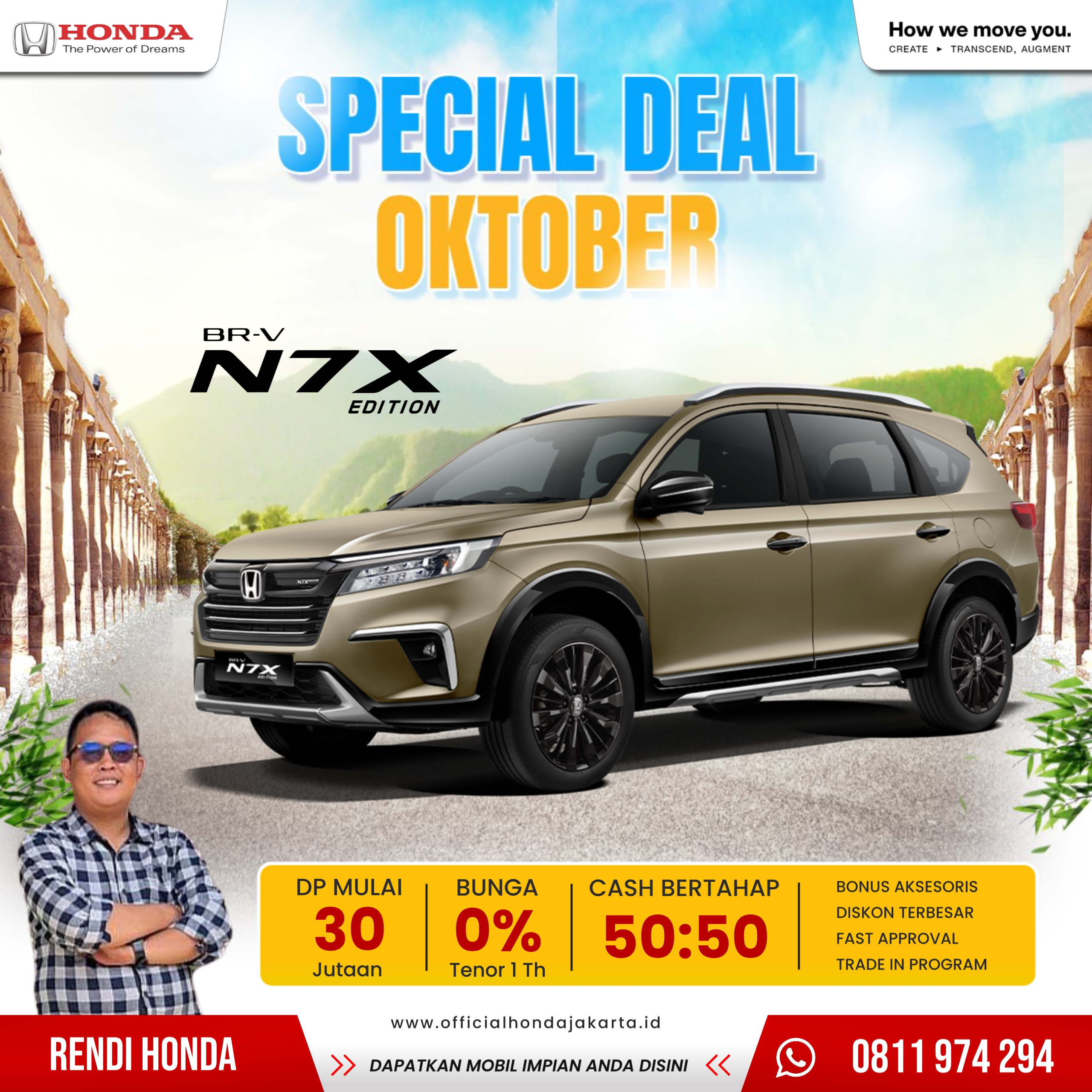 PROMO HONDA BR-V OKTOBER 2025 JAKARTA