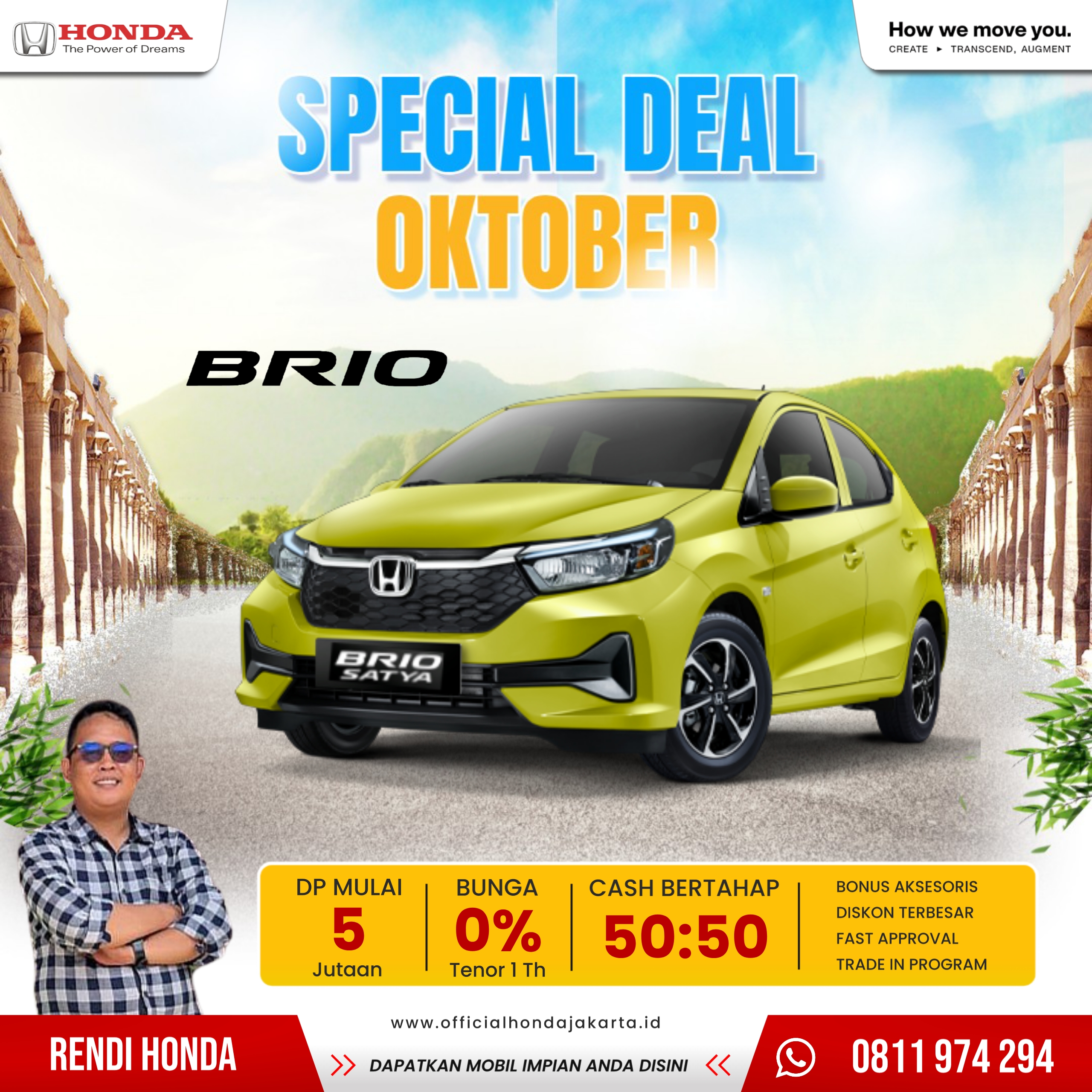 PROMO HONDA BRIO OKTOBER 2025 JAKARTA